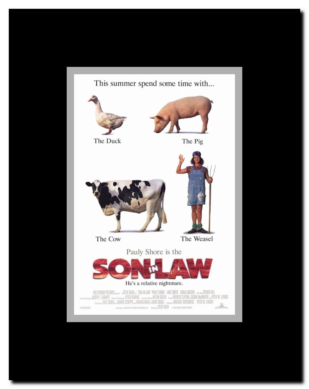 Son-in-Law Framed Movie Poster