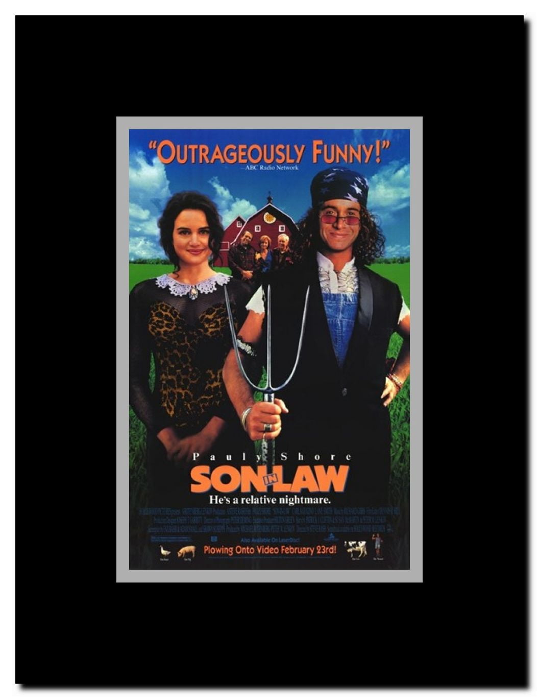Son in Law Framed Movie Poster