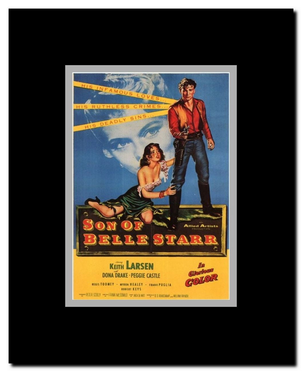 Son of Belle Starr Framed Movie Poster