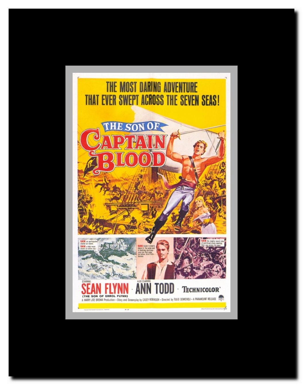 Son of Captain Blood Framed Movie Poster