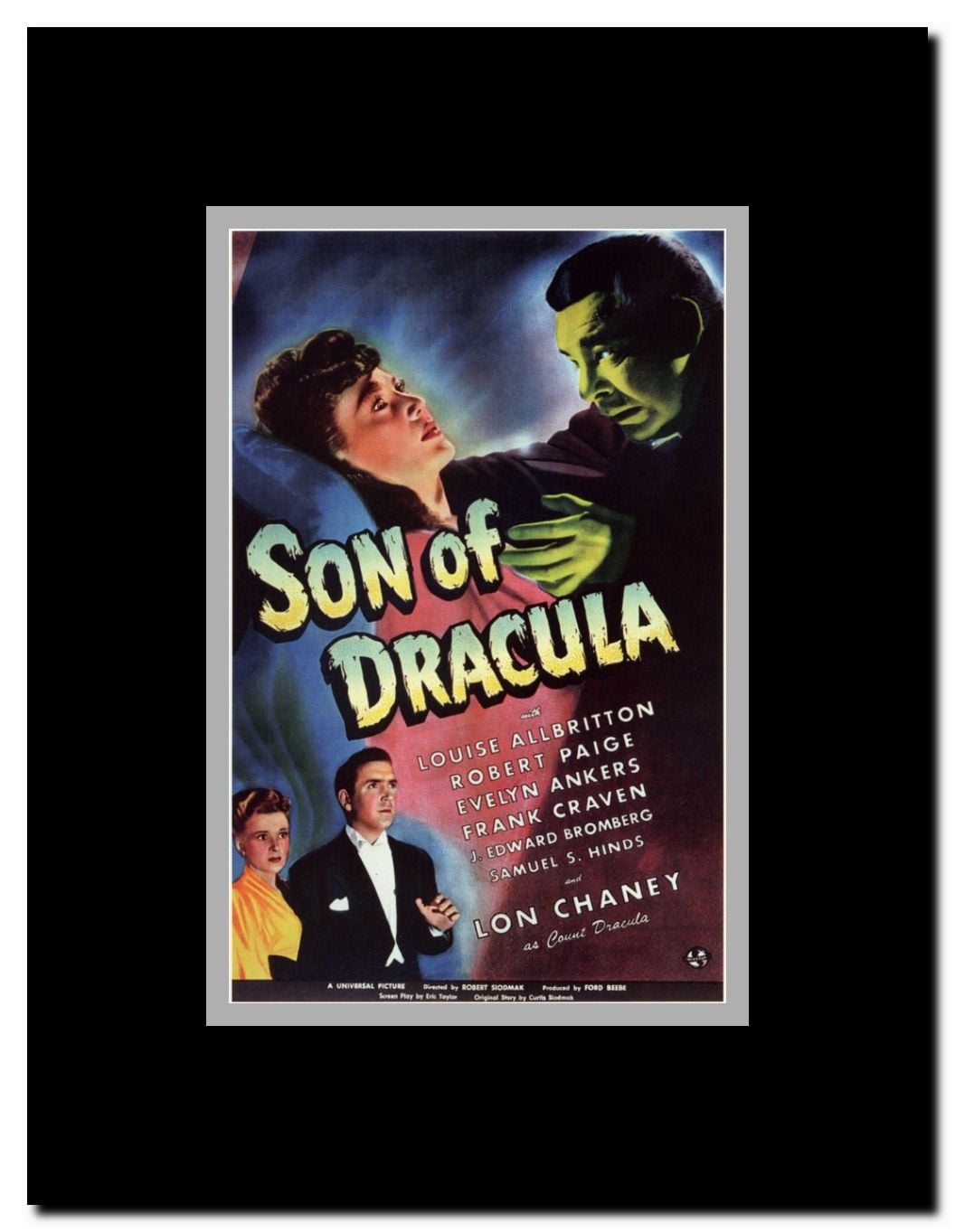 Son of Dracula Framed Movie Poster