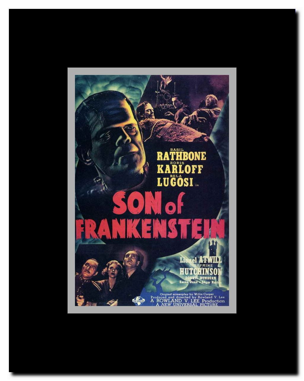 Son of Frankenstein Framed Movie Poster