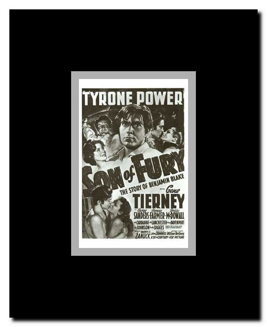 Son of Fury Framed Movie Poster