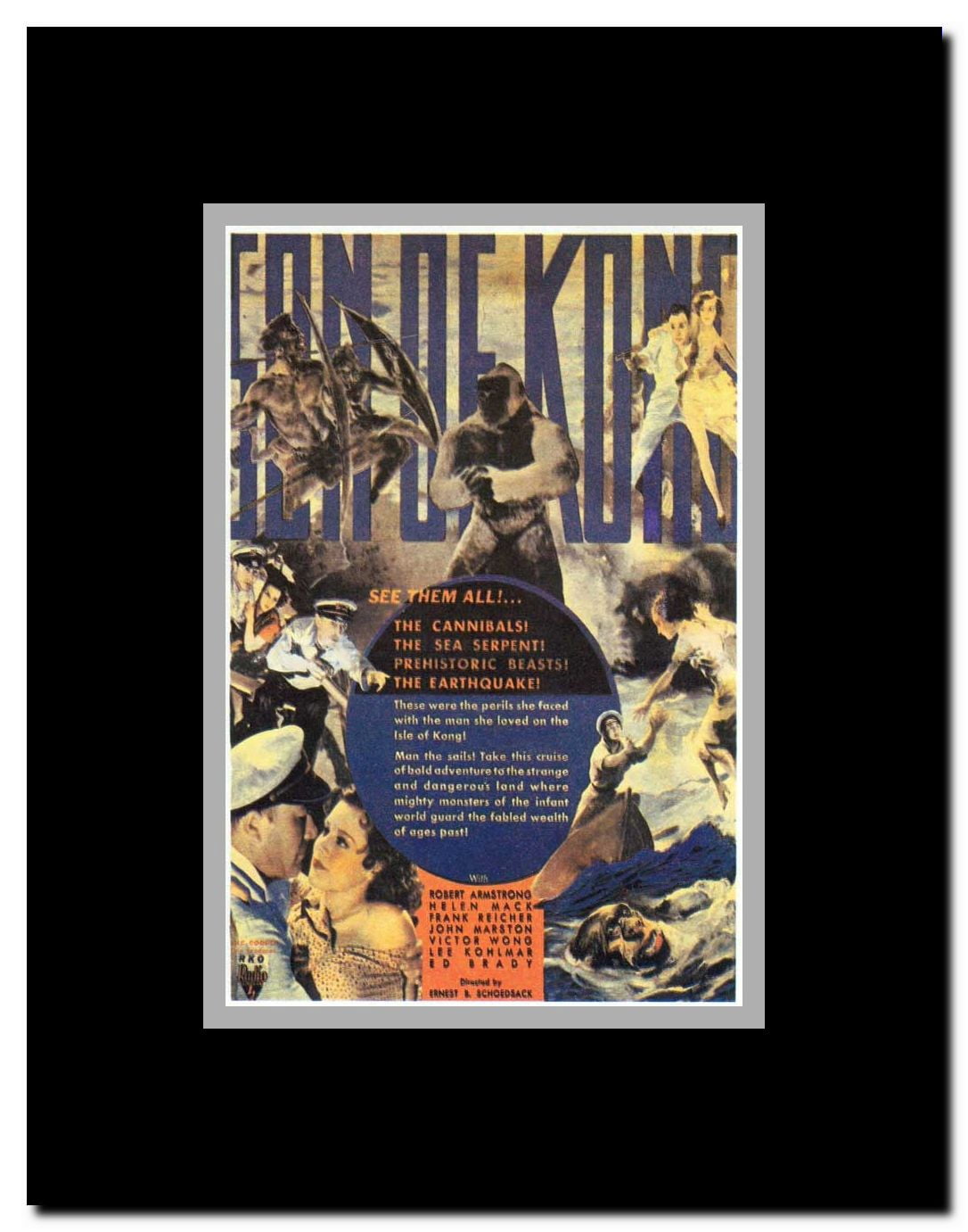 Son of Kong The Framed Movie Poster