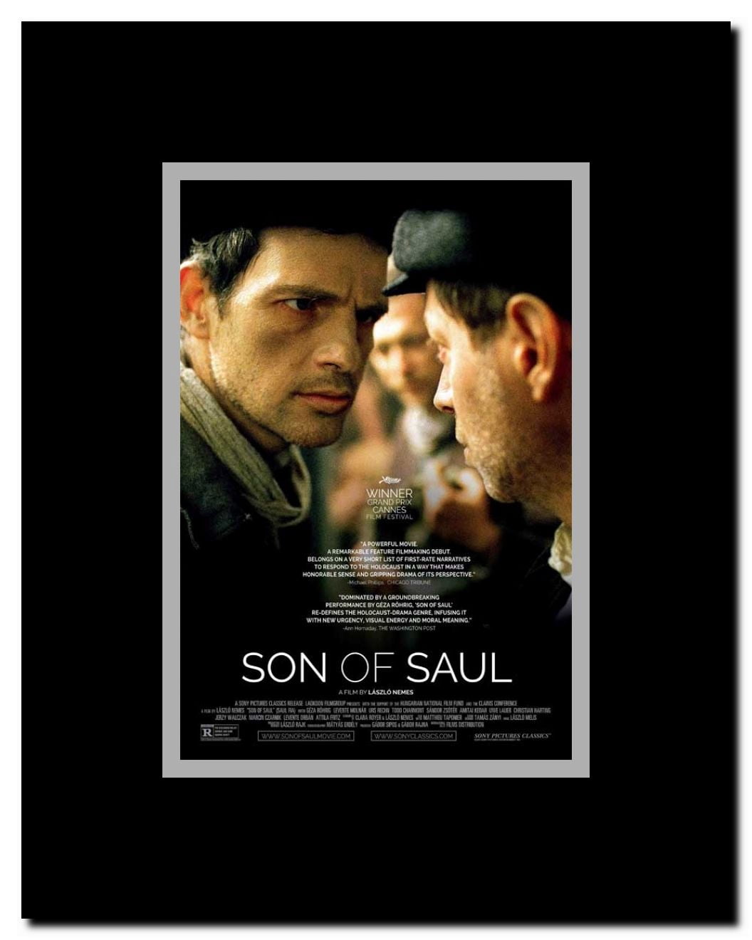 Son of Saul Framed Movie Poster
