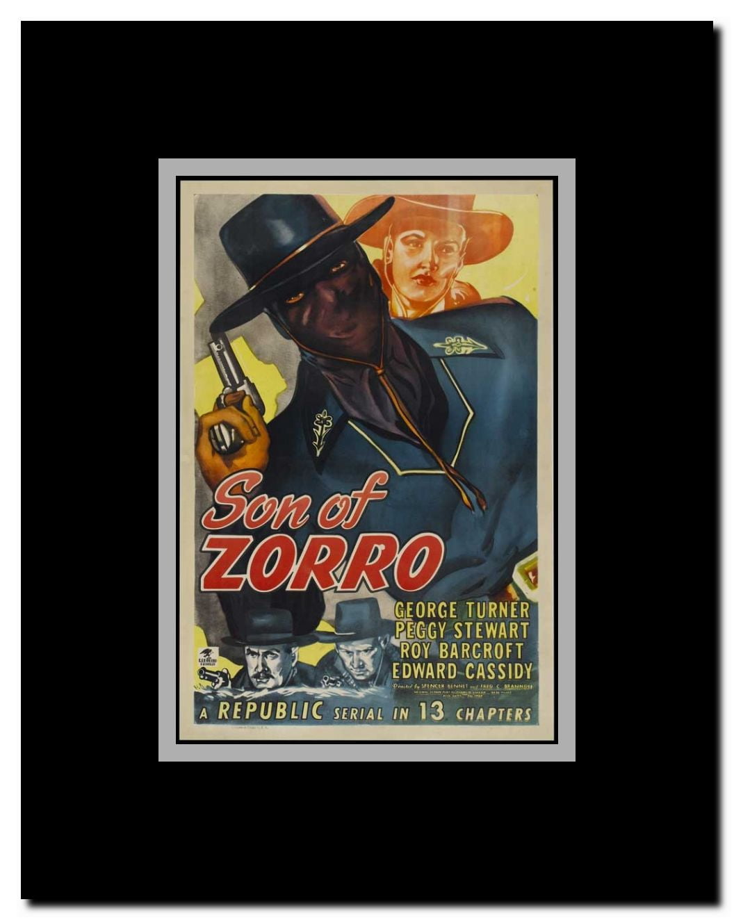 Son of Zorro Framed Movie Poster