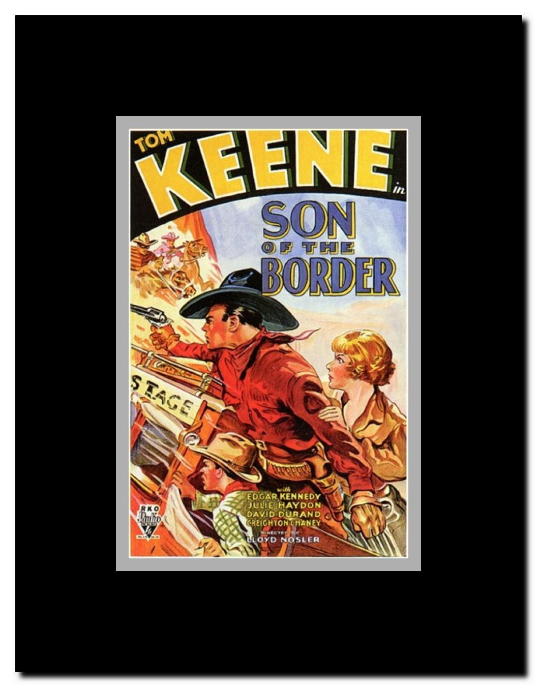 Son of the Border Framed Movie Poster