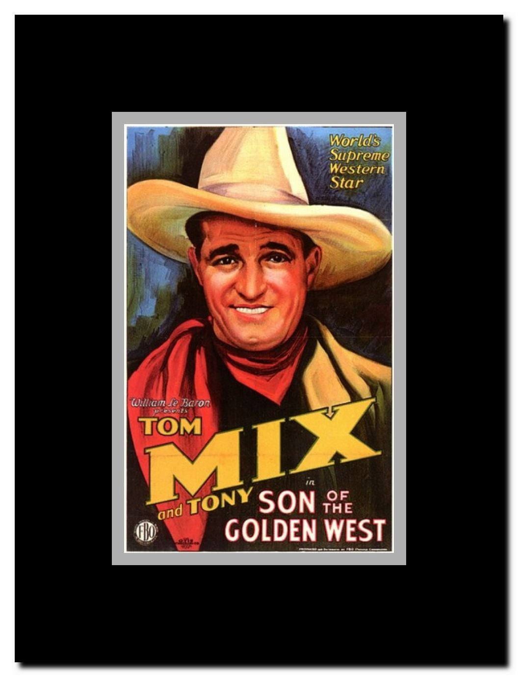 Son of the Golden West Framed Movie Poster