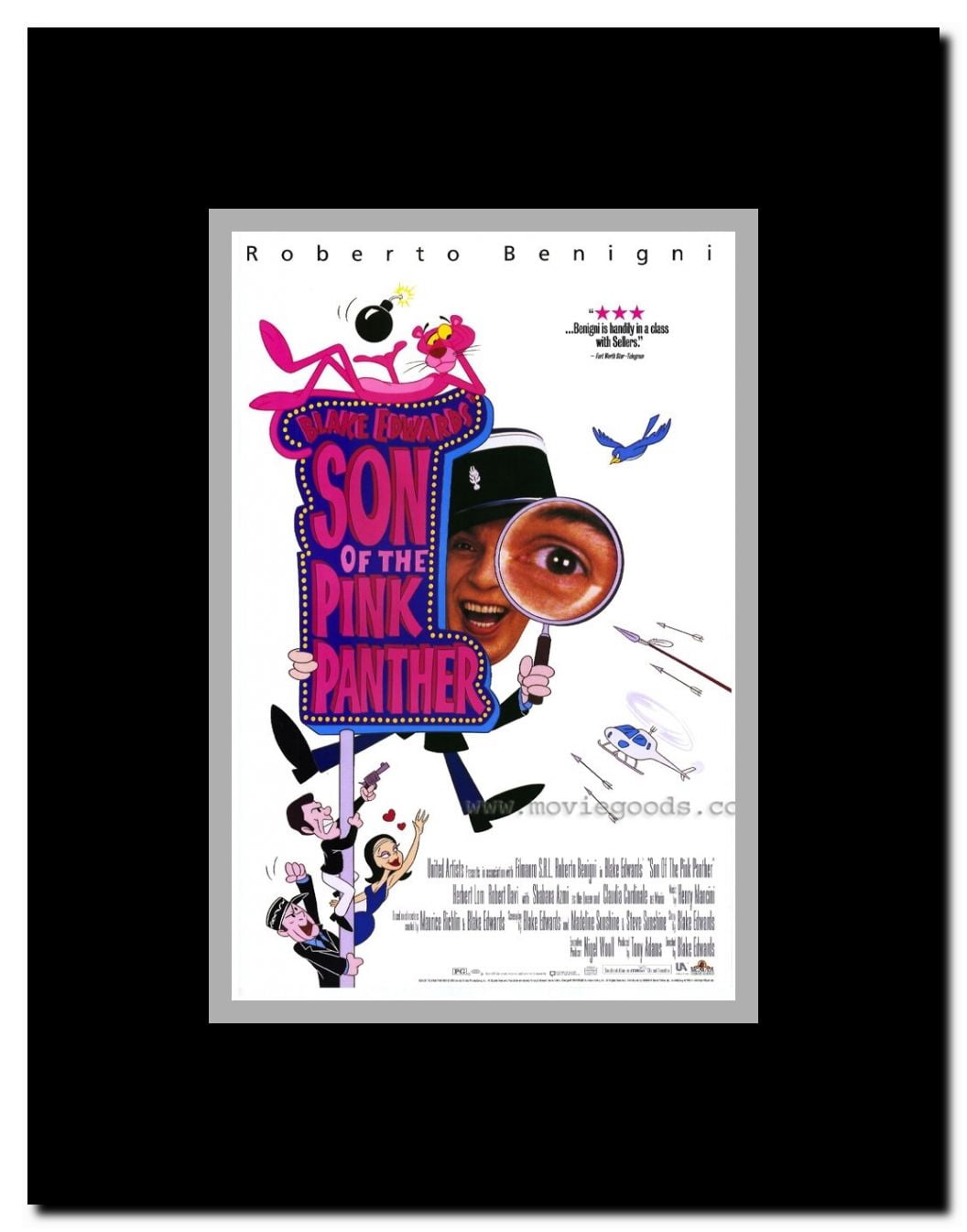 Son of the Pink Panther Framed Movie Poster