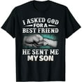thumbnail image 1 of Son's Father Emotional Sayings Dad and Son Bonding quote T-Shirt, 1 of 4