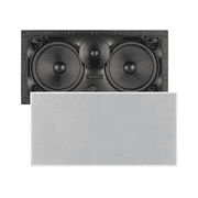 Sonance VX62 LCR Visual Experience 6.5 Inch 2-Way In-Wall Center Channel Speaker, Paintable White