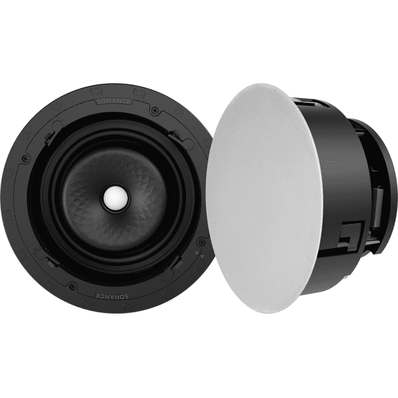 Sonance VX86R Visual Experience 8" Round In-Ceiling Premium Speakers (Pair), White