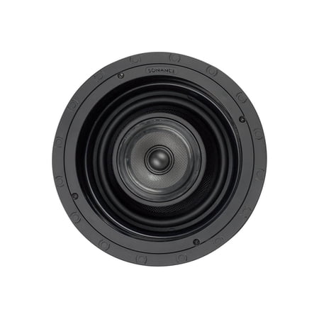 Sonance - VP82R SINGLE SPEAKER - Visual Performance 8" 3-Way In-Ceiling Speaker (Each) - Paintable White