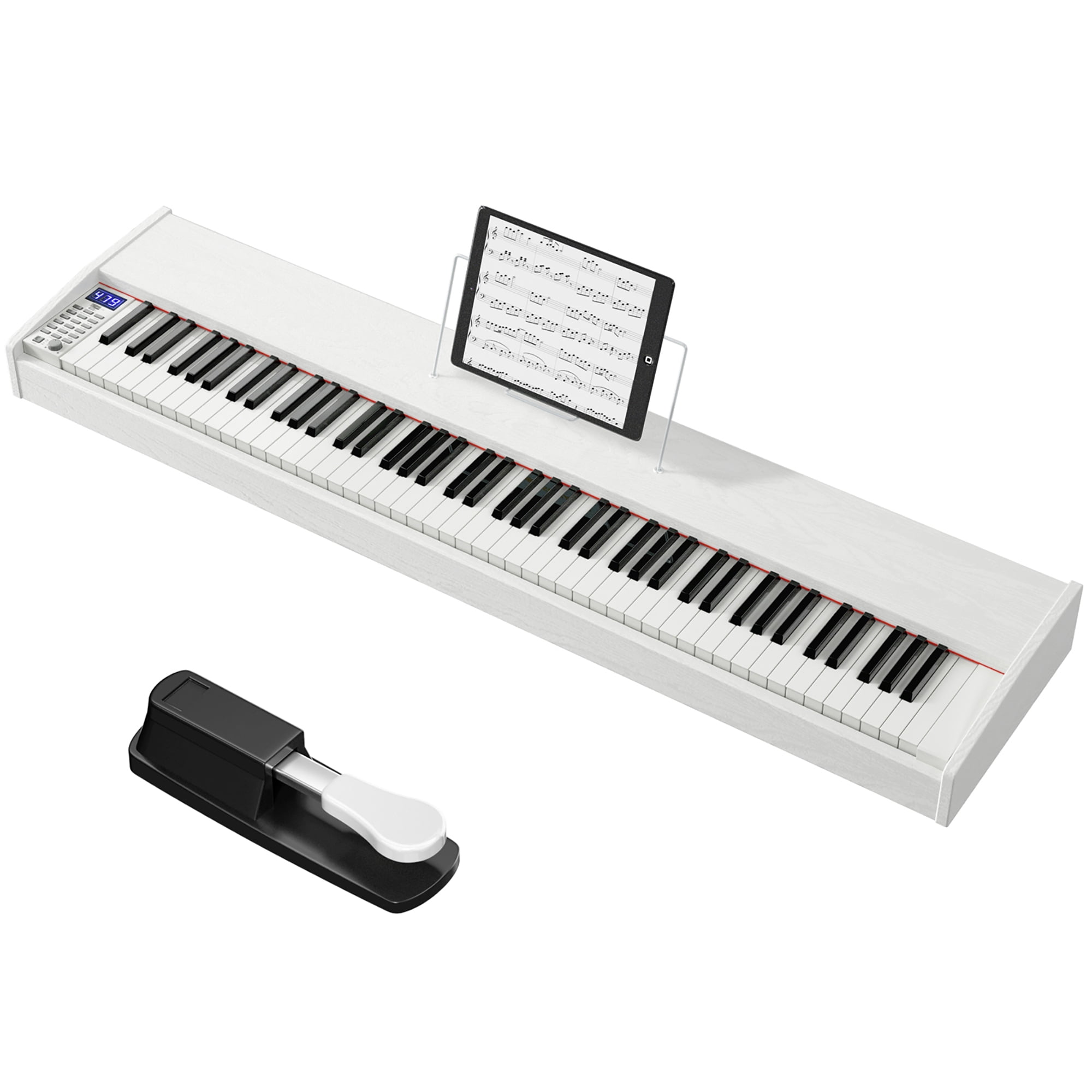 Best Choice Products 88-Key Full Size Digital Piano Electronic Keyboard Set  for All Experience Levels w/Semi-Weighted Keys, Stand, Sustain Pedal