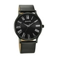 thumbnail image 1 of Sonata Aspire Quartz Analog Black Dial Leather Strap Watch for Men-NS77105NL08W, 1 of 4