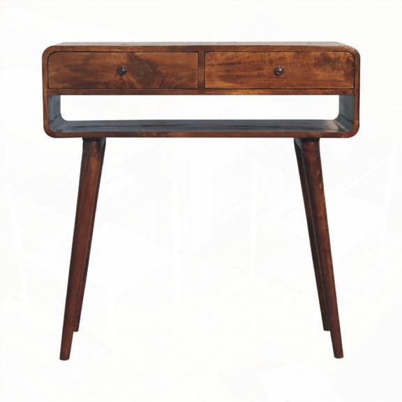 Sonata Chestnut Console Table: A Versatile Addition to Home Decor