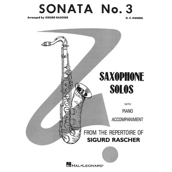 Sonata No. 3: Alto Sax and Piano, (Paperback)