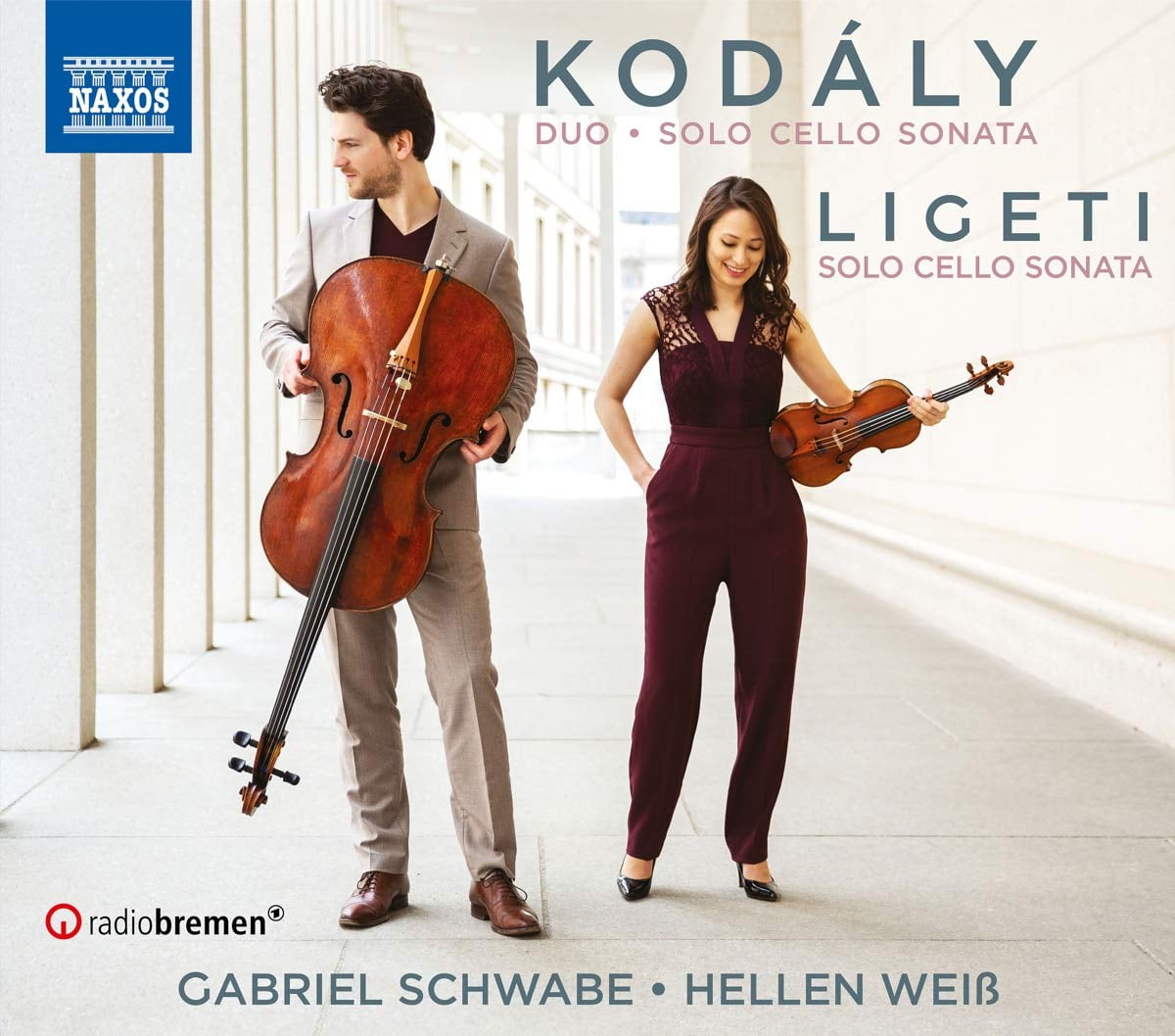 György Ligeti Sonata for Solo Cello/Duo for Violin and Cello (CD)