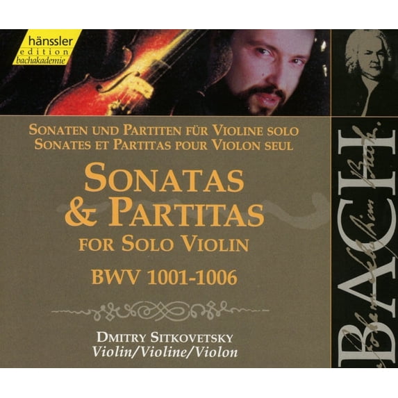 Sonaten & Partiten F.Viol BACH,J. S. (CD)