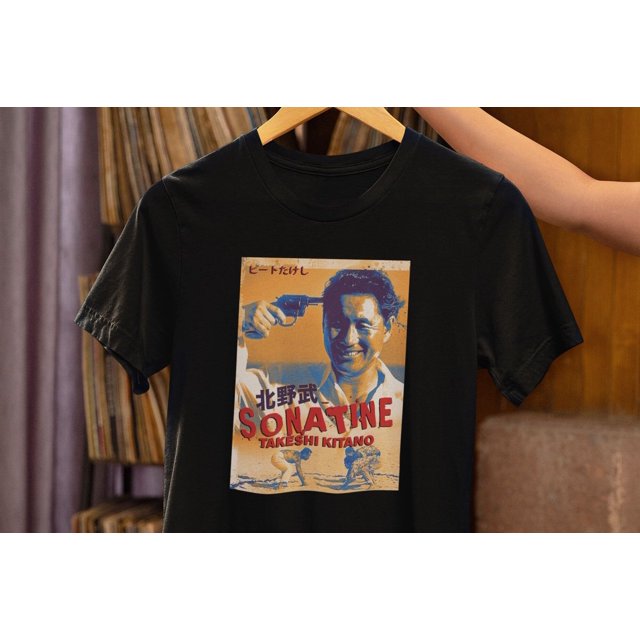 Sonatine TShirt Takeshi Kitano Film Tee 90s Japanese Cult Movie