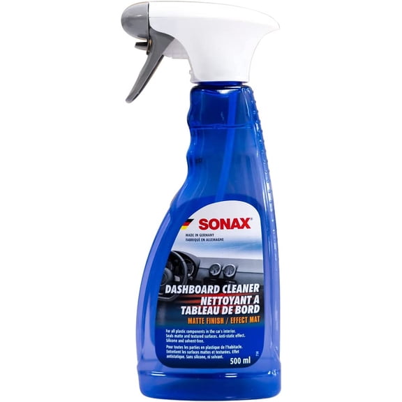 Sonax Dashboard Cleaner Matte Finish is the universal cleaner and protector for the inside of your vehicle.