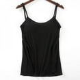 thumbnail image 1 of Sonbest Fashion Lady Sexy And Comfortable Without Rims With Chest Pad Sports Home Camisole Black L, 1 of 7