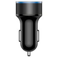 thumbnail image 1 of Sonceds Car Charger 5V 3.1A Quick Charge Dual USB Port LED Display Voltmeter Phone Charging Adapter, 1 of 5