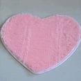 thumbnail image 1 of Sonceds Heart Shaped Non-Slip Soft Tufted Rug Mat Carpet Floor Mat Area Rug, 1 of 1