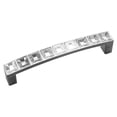 thumbnail image 1 of Sonceds Zinc Alloy Crystal U Shape Cabinet Cupboard Long Handle Wardrobe Drawer Closet Door Pull Knob with Screw, 1 of 8