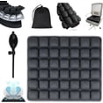 thumbnail image 1 of Travel Cushion, 2025 New  Travel Cushion Airplane Seat, 3D Air Cell Cushion, Office Chair Cushion, Comfortable Travel Air Seat Cushion for Hemorrhoids & Prostate, 1 of 8