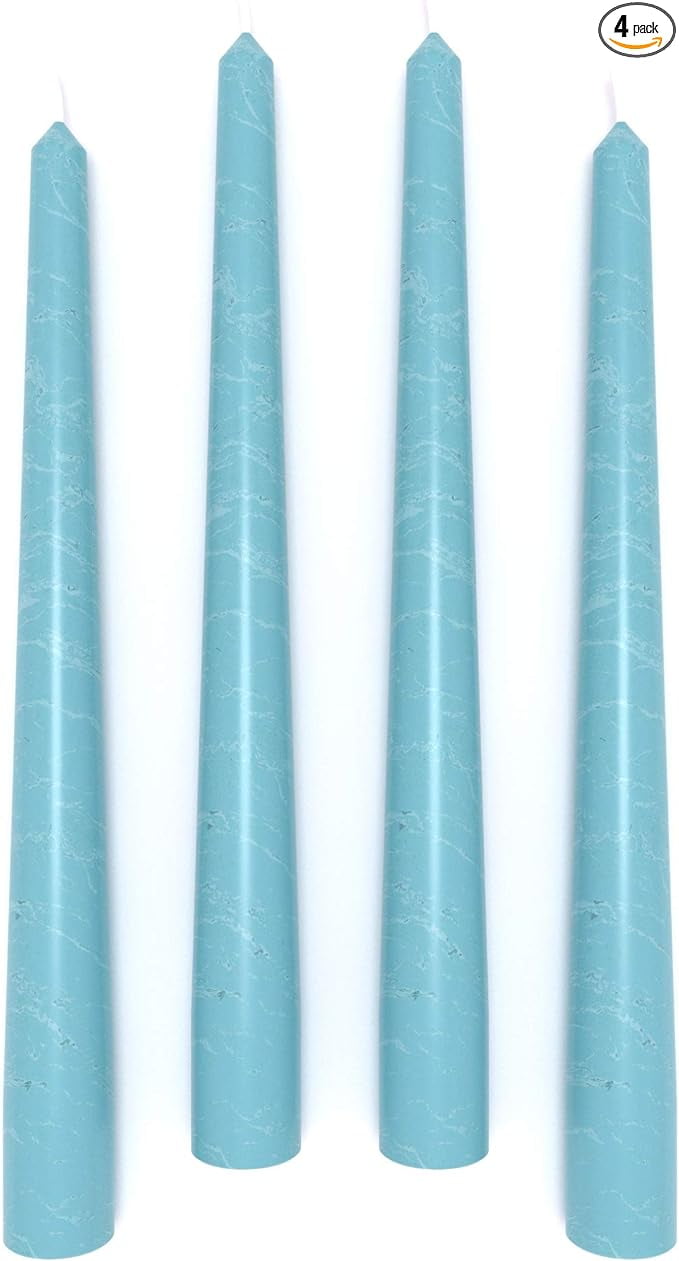 Sonedly 10 inch Taper Candle 4 Pack Home Interior Long Burning