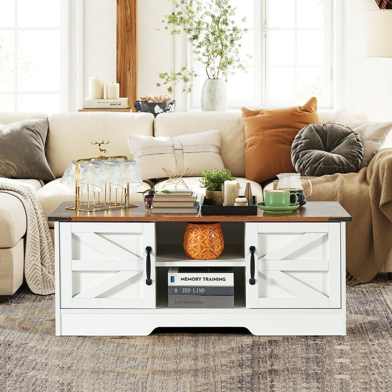 Farmhouse coffee clearance table set