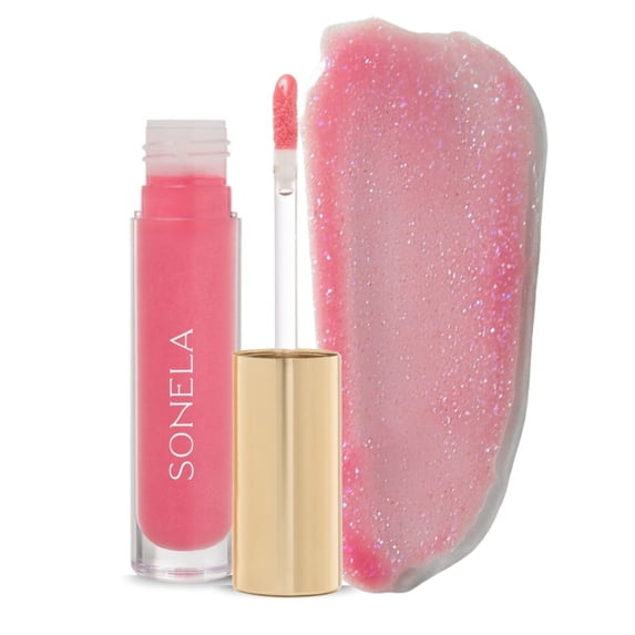 Sonela Your Best Self Peptide Light Plumping Lip Gloss, CEO Goals