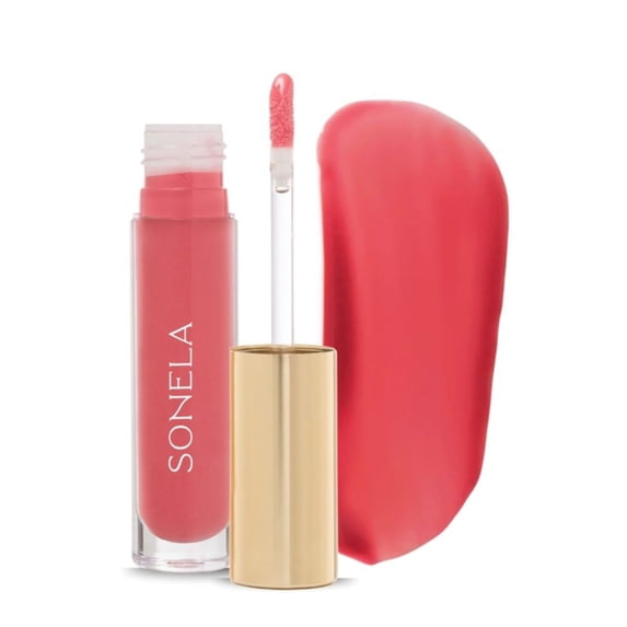 Sonela Your Best Self Peptide Light Plumping Lip Gloss, Confidence Boost