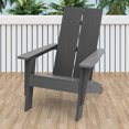 thumbnail image 1 of Sonerlic 1 Pack Outdoor Patio Adirondack Chair Max 300 lbs for Deck,Garden and Balcony,Gray, 1 of 8