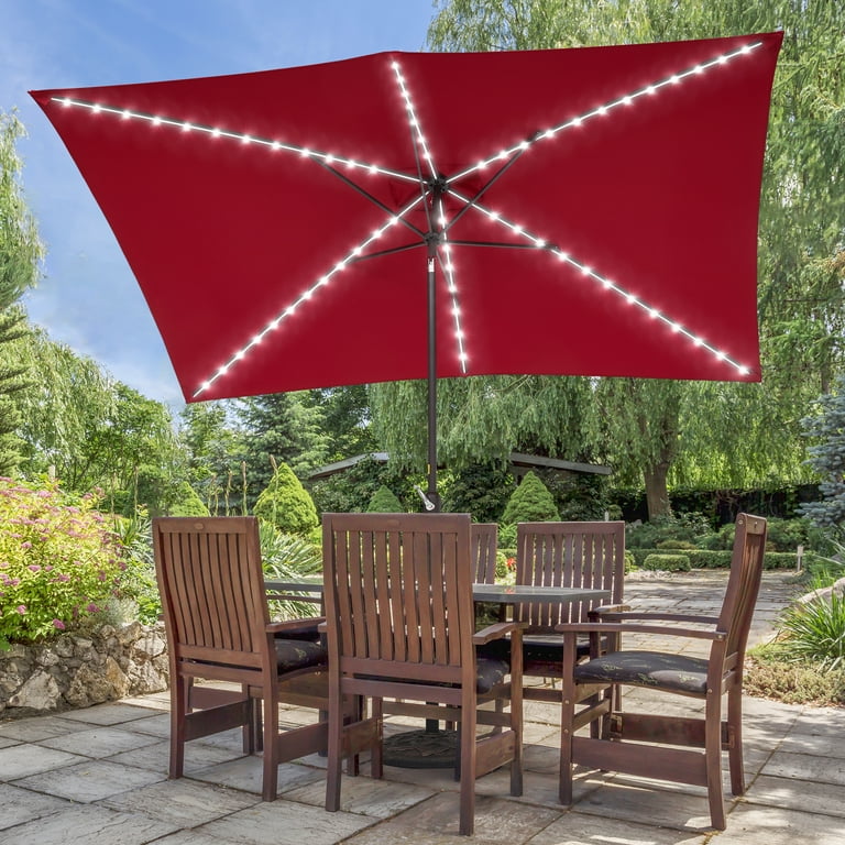 alba patio umbrella base Abba Patio 11 lbs. Plastic Patio Umbrella Base in Bronze FLOWER-BASE