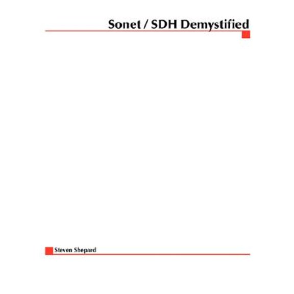 Pre-Owned Sonet/SDH (Paperback) 0072125705 9780072125702