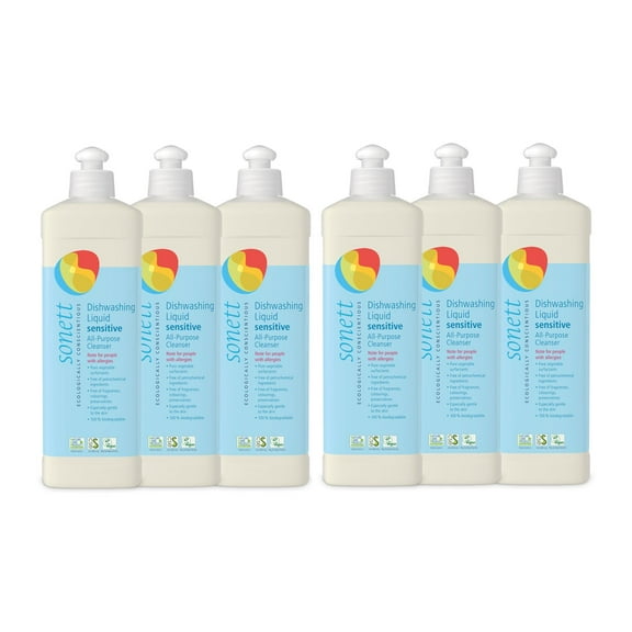 Sonett Liquid Dish Soap, 17 Fluid Ounces, 6 Count