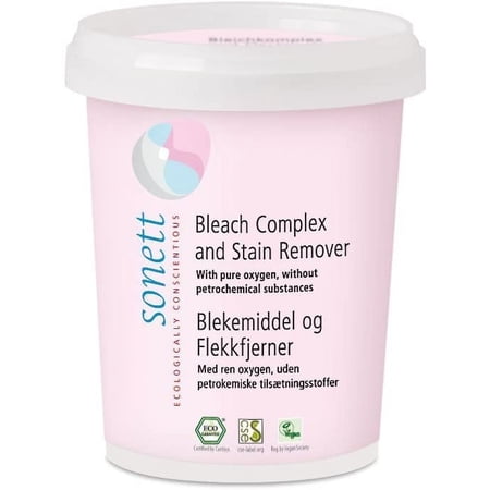 Sonett Organic Bleach Complex and Stain Remover for bleaching white laundry 16fl/oz Pack of 1