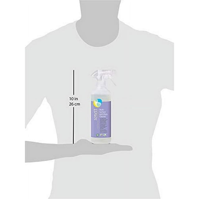 Organic MultiSurface and Glass Cleaner Spray Liquid 17 fl oz (6