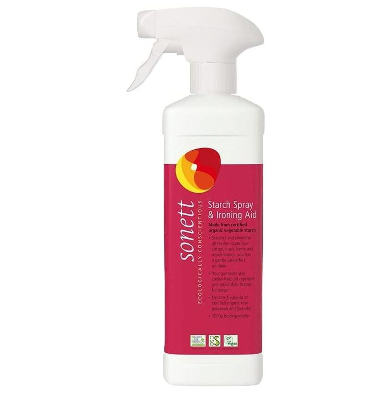 Organic Starch Spray and Ironing Aid 17 fl.oz (Pack of 1