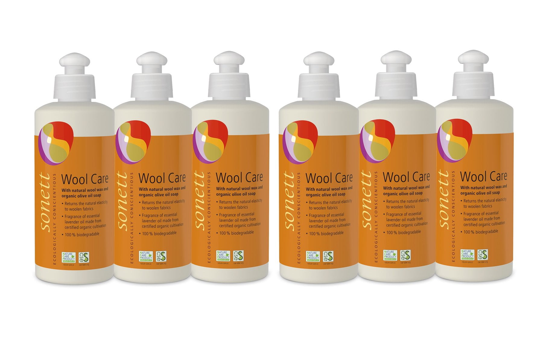 Sonett Organic Wool Care Laundry Detergents Fresh Scent Form 10oz - 1 Count per Pack