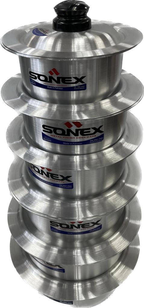 Sonex Aluminum Cooking pot #7, Capacity 15 Ltr. #56838