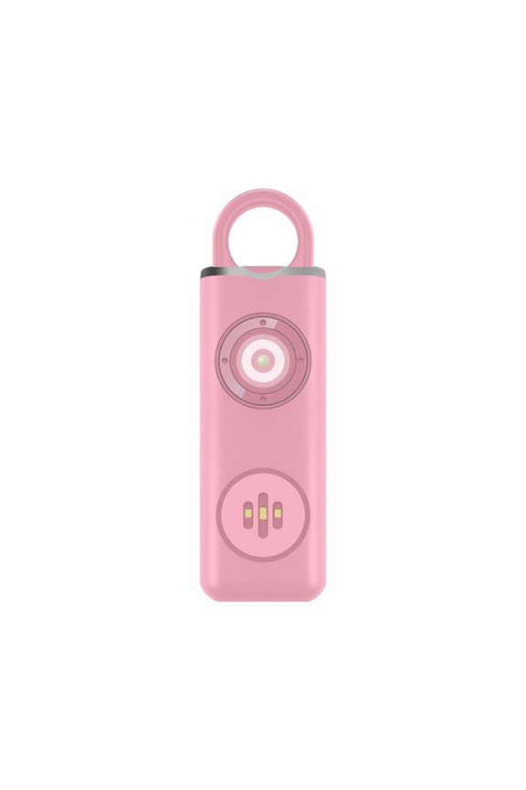 Song Alarm Keychain Safe Sound Alarm with LED Flashlight Security Protections Devices for Woman Girl Kids
