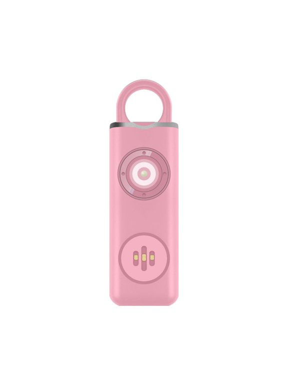 Song Alarm Keychain with Light Safe Sound Alarm Security Protections Devices Rechargeable Security Alarm