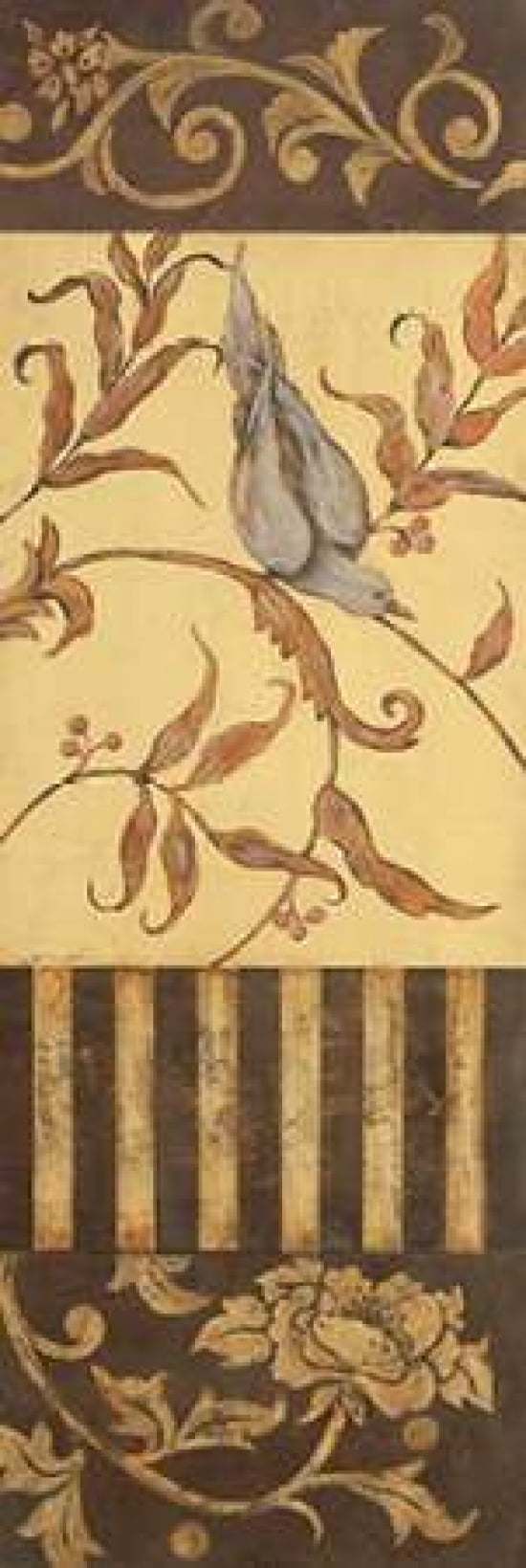 Song Bird I Canvas Art - Jo Moulton (12 x 36)