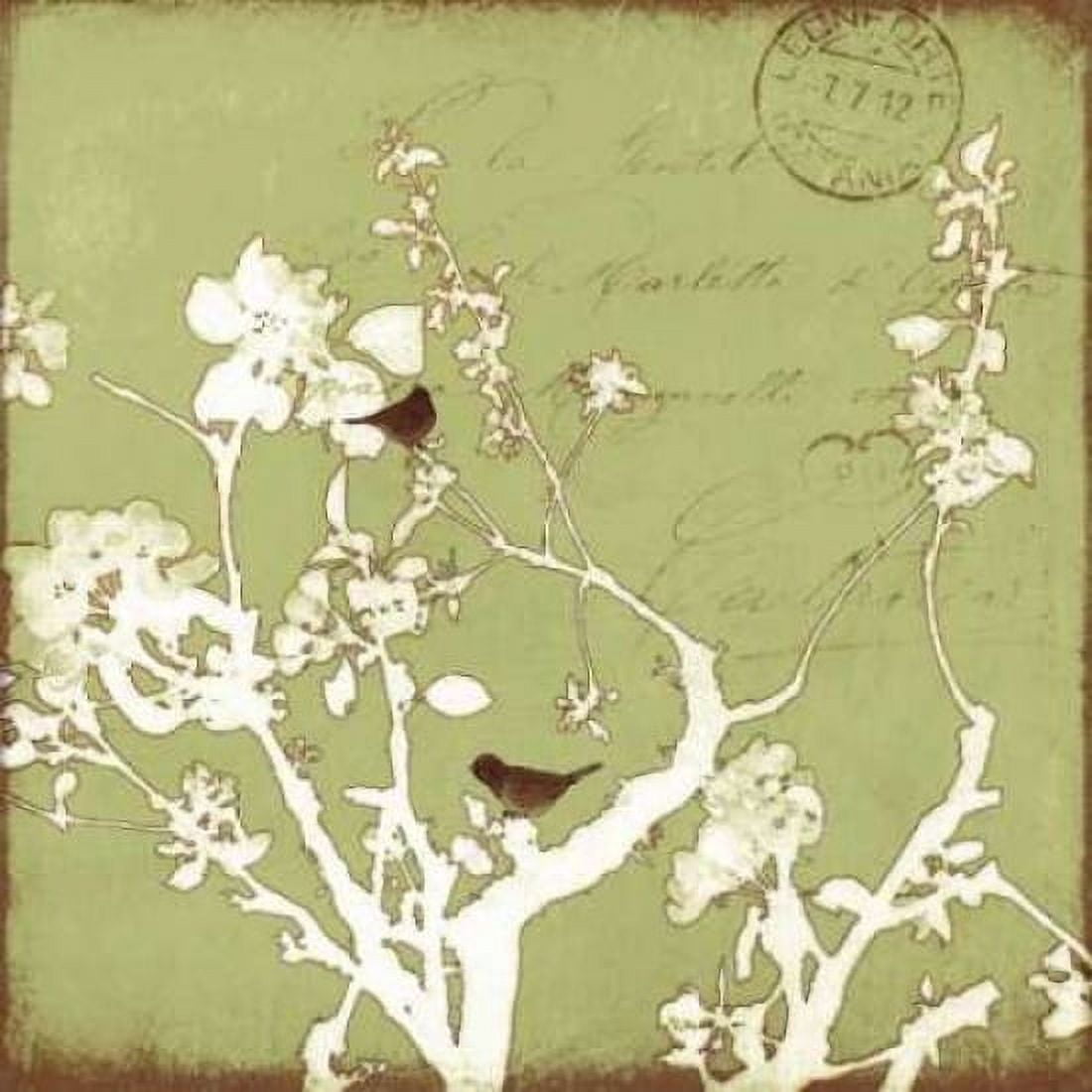 Song Birds II Canvas Art - Amy Melious (24 x 24)