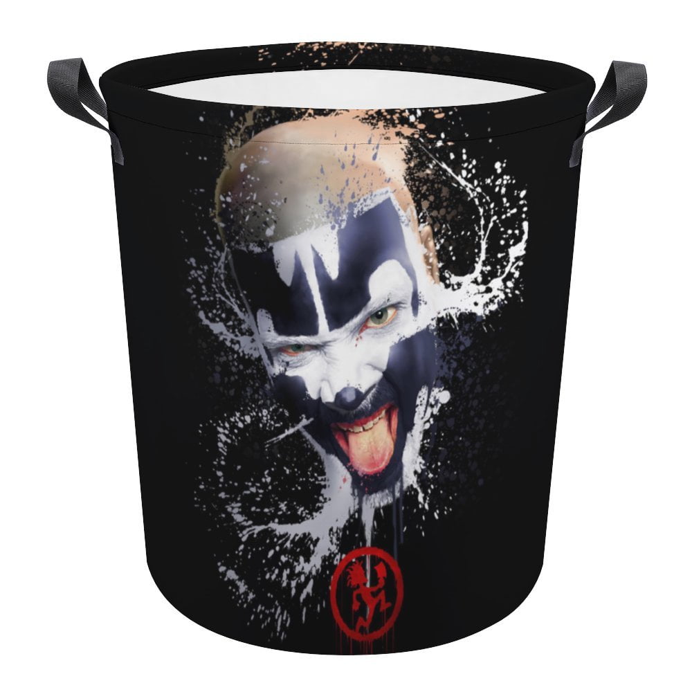 Song ICP Insane Clown Posse Laundry Hamper Circular Foldable Large