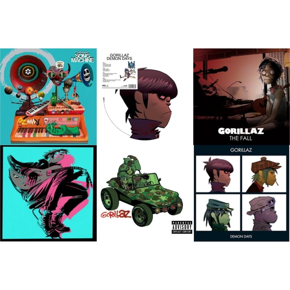 Song Machine: Season One & Demon Days (Picture Disc/2LP) & Fall & Now Now (180G/Dl Code) & Gorillaz & Demon Days (2LP)