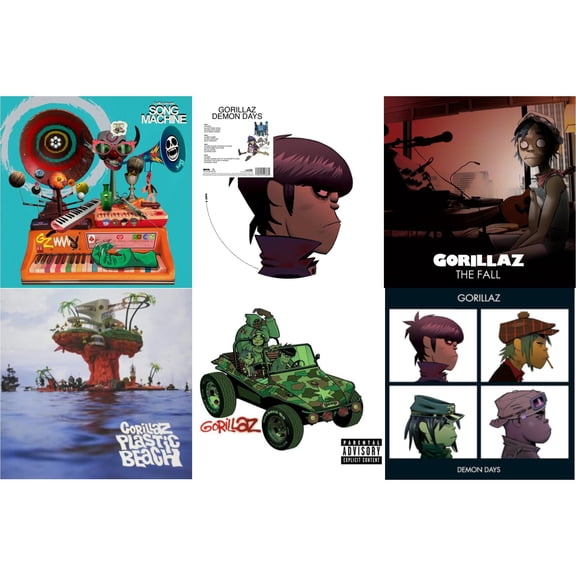 Song Machine: Season One & Demon Days (Picture Disc/2LP) & Fall & Plastic Beach & Gorillaz & Demon Days (2LP)